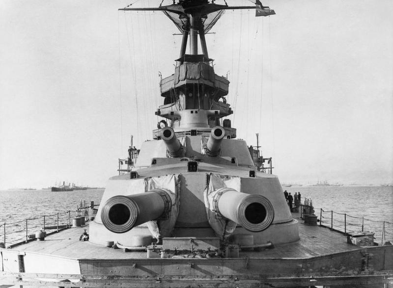 381毫米舰炮图片
