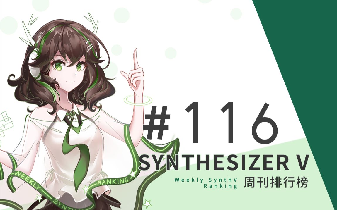 周刊Synthesizer V排行榜116 - 萌娘百科万物皆可萌的百科全书