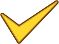 Yellow Check Mark(Modified).svg