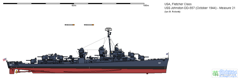 DD-557 Johnston 1944.png