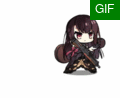 一周年 WA2000倒地.gif