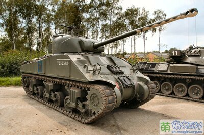 比利时布鲁塞尔皇家陆军博物馆收藏的“萤火虫”式中型坦克.jpg