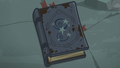 Star Swirl's journal on the rock pedestal S7E25.png