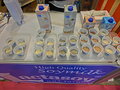HKCEC Hofex booth Thai Soymilk product brand 大力獅 Lactasoy try taste drink cups May 2013.JPG