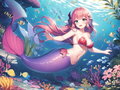00038-293657434-(((mermaid,fish tail))),swimming,shiny skin,under the sea,.jpg