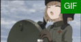 少女與戰車 政委同志.gif