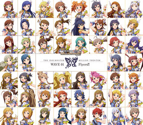 THE IDOLM@STER MILLION THE@TER WAVE 01 Flyers!!!.jpg