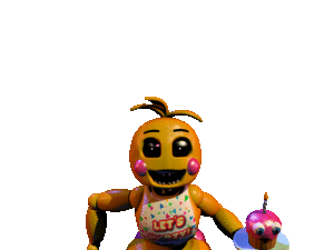 Toy Chica Scary Jump.gif