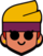 BrawlStars Amber Pin Neutral.png