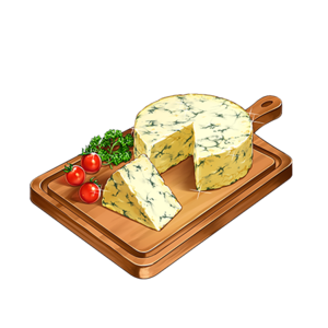 蓝纹奶酪食物图.png