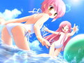 Kosaka Sisters Splashing Water.jpg
