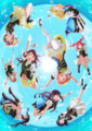 LoveLive!Sunshine!! Aqours 6th LoveLive! KU-RU-KU-RU Rock 'n' Roll TOUR SUNNY STAGE Key Visual.png