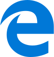 Microsoft Edge logo (2015–2019).svg